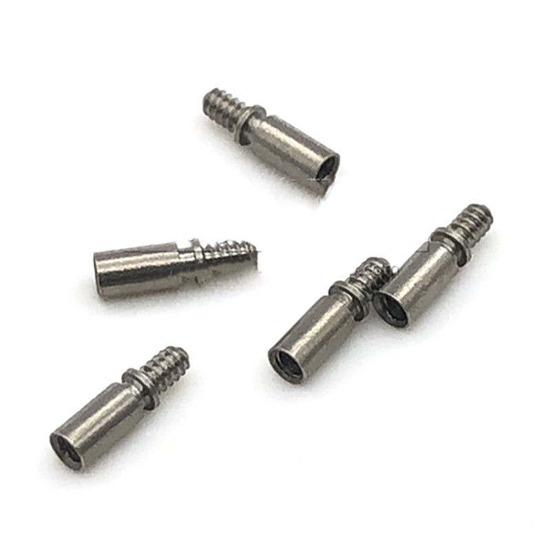 10Pcs Winding Stem Crown Connector Head Extension Rod Watchmaker Repair Tool
