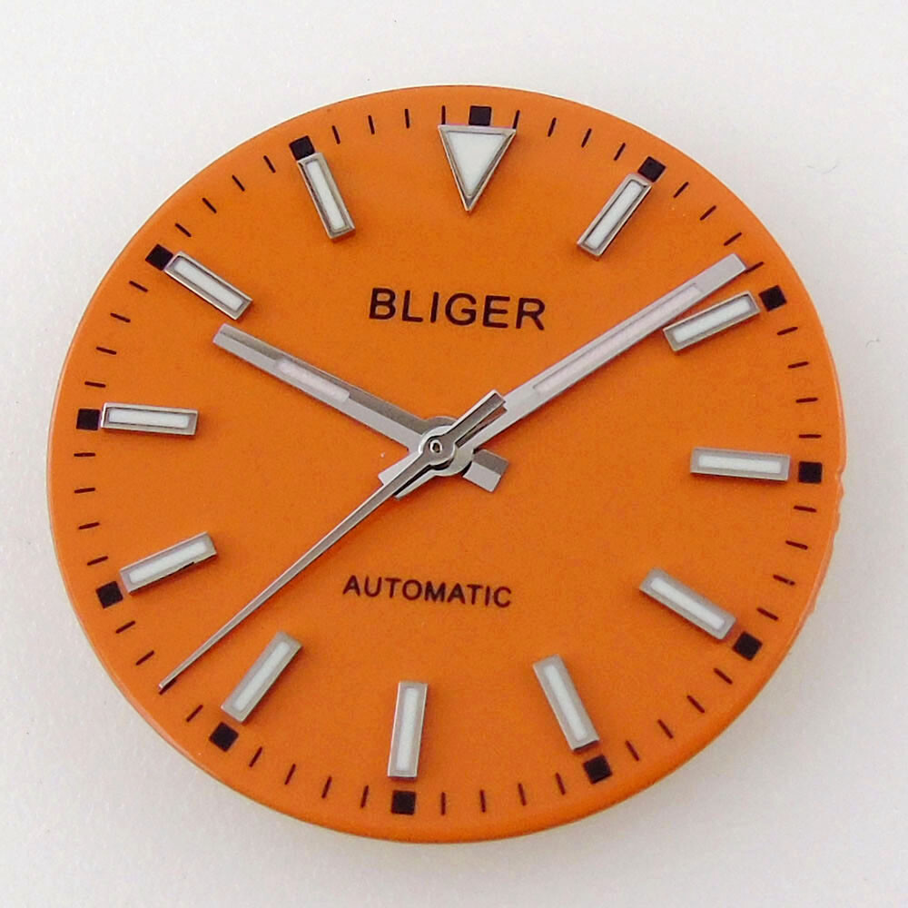 Bliger 29.2mm Lume Watch Dial Hands Set Fit NH35 NH36 2813 MIYOTA82 ETA2824 2836