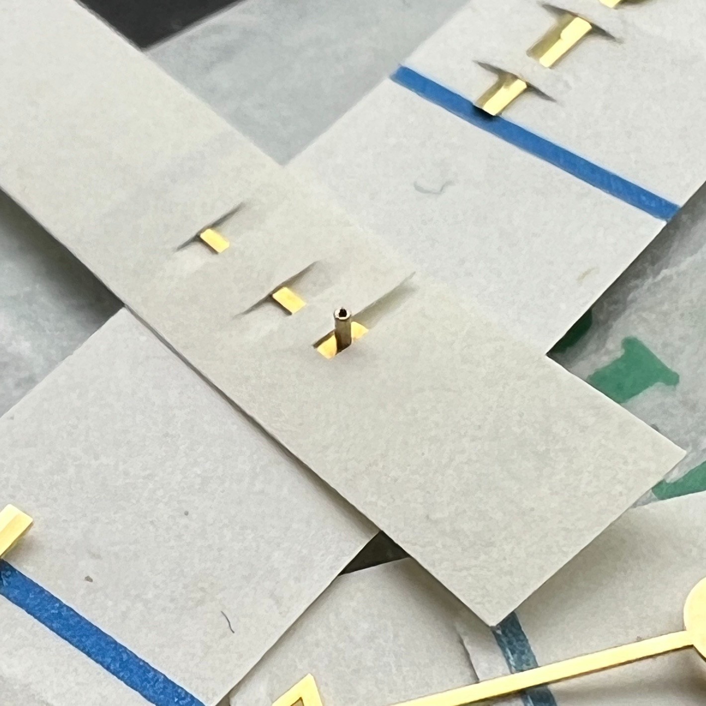 Original Rare Rolex 1675 6542 GMT “YG CONCORDE HANDSET “, TRITIUM, NOS !