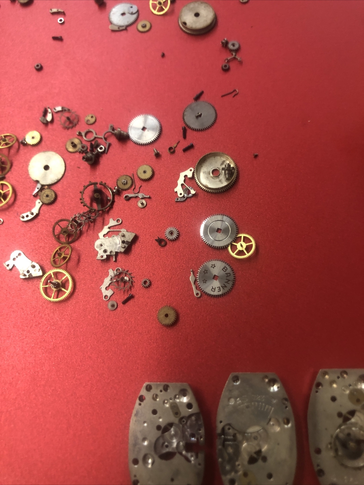 A Schild Old Antique Vintage Watch Movement For Parts, Repair Verities