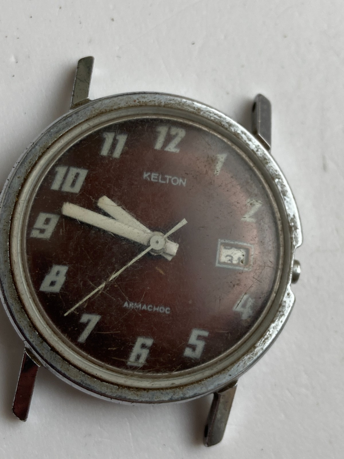 VINTAGE MEN WRIST WATCH SALE FOR PARTS TIMEX 1974 KELTON GREAT BRITAIN