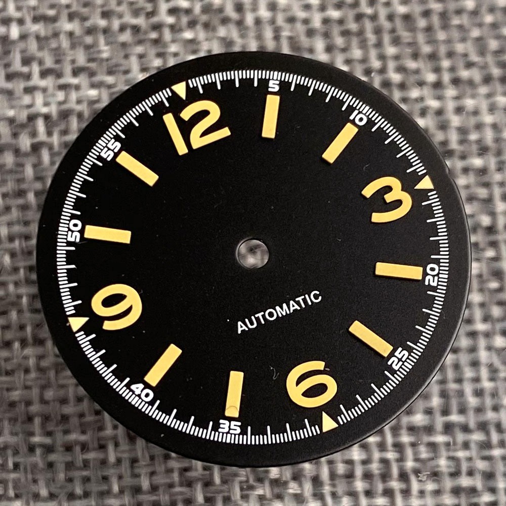 200M Dive Case For 50 FATHOMS Watch Bubble Sapphire Sandblasted fit NH35 NH36