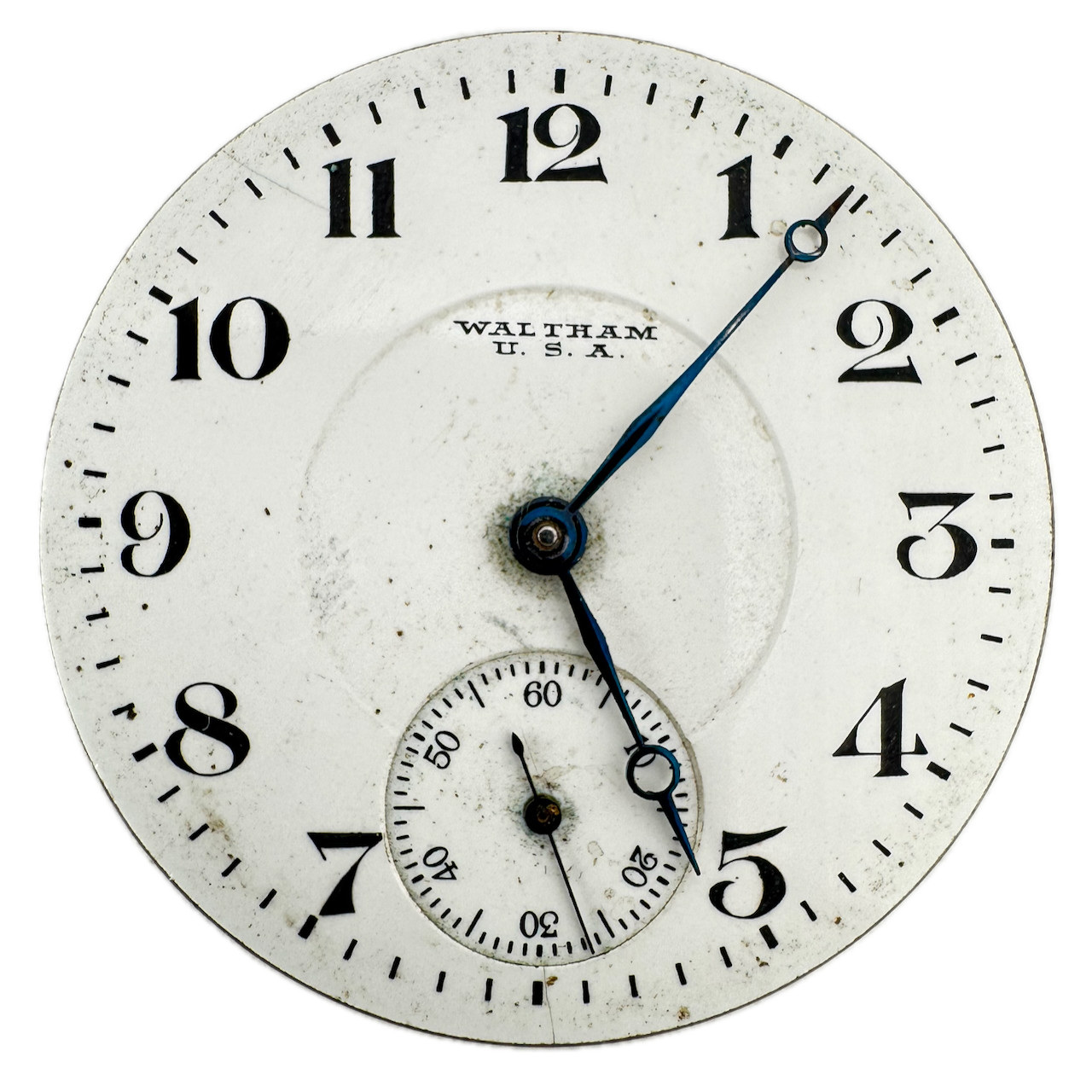 Antique 16s 1917 Waltham 17j Mechanical Hunter Pocket Watch Movement 625 USA