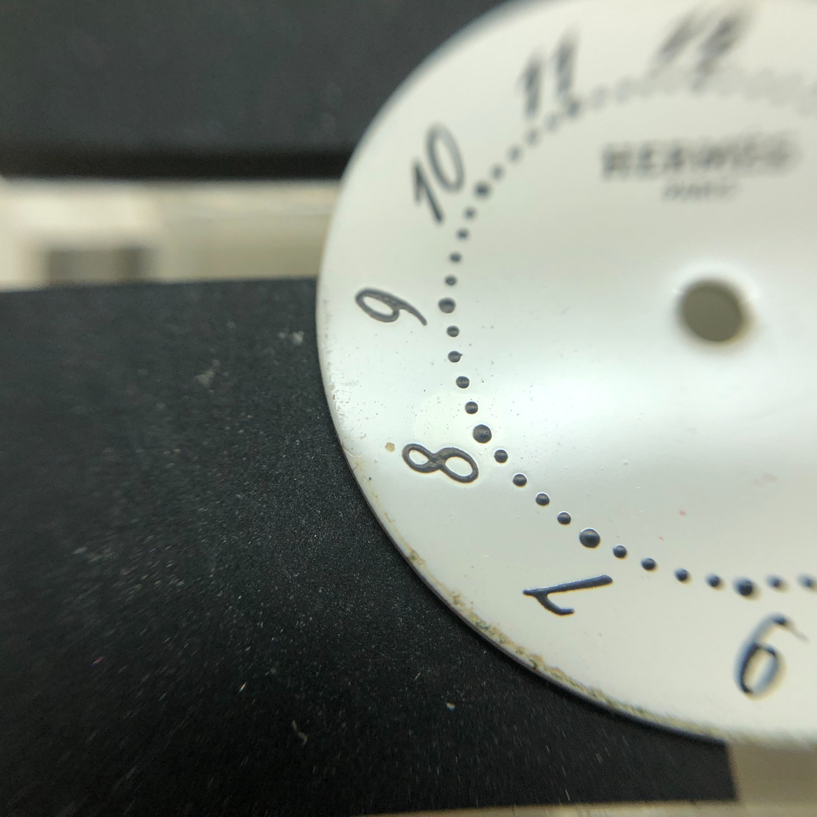 [w2466] HERMES DIAL Arceau 20mm Non date EX/VG