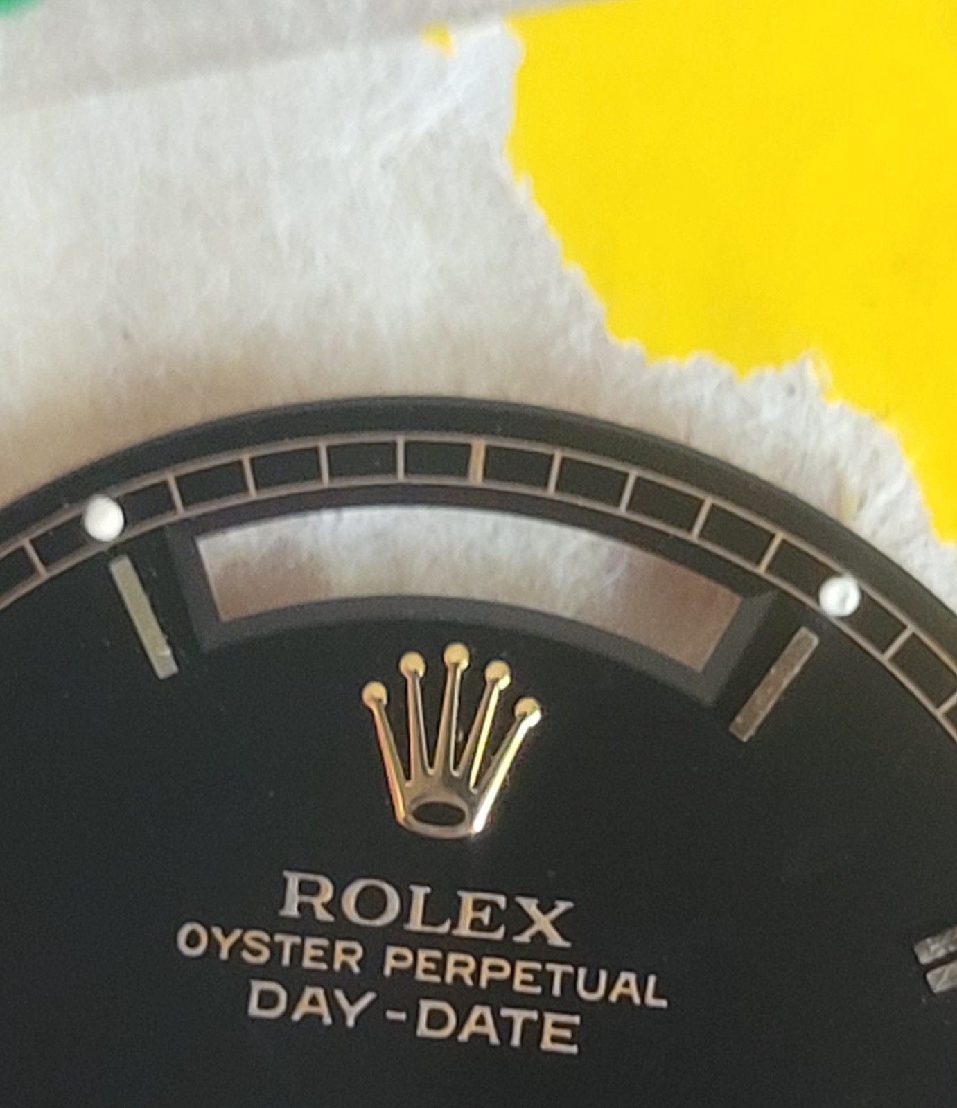 Vintage 100% Genuine Rolex President 18238 or 18038 rare skinny Roman black dial