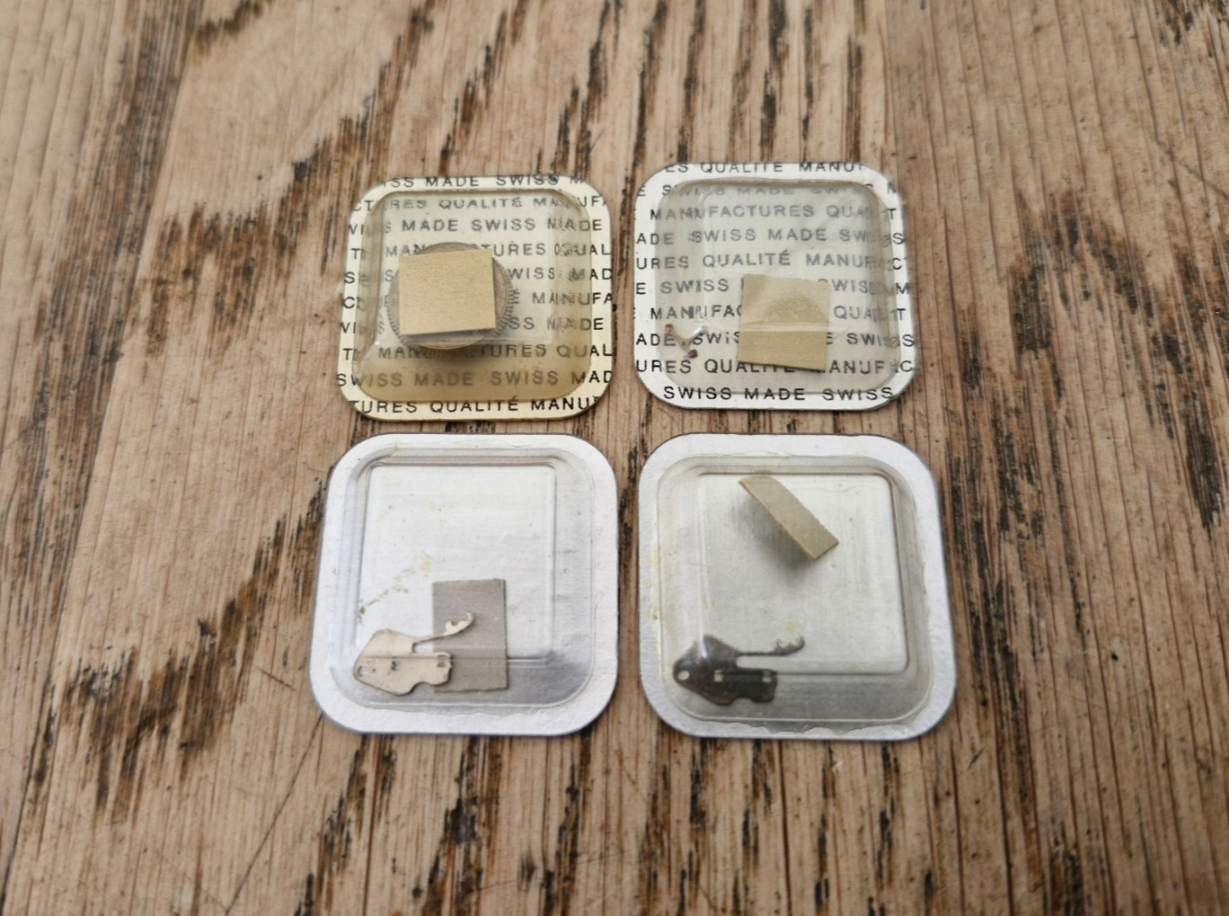 Universal Geneve Movement Spares – See Menu For Available Parts – N.O.S In Packs