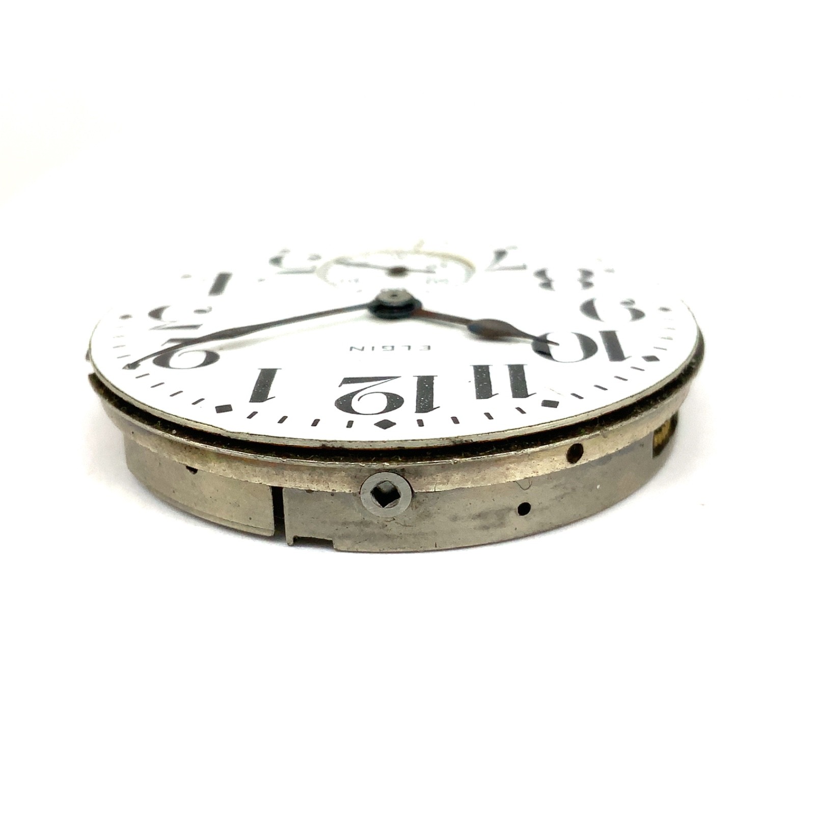 1928 Elgin, Model 7, Grade 387, 16s, 17J, Pocket Watch Movement – RUNS
