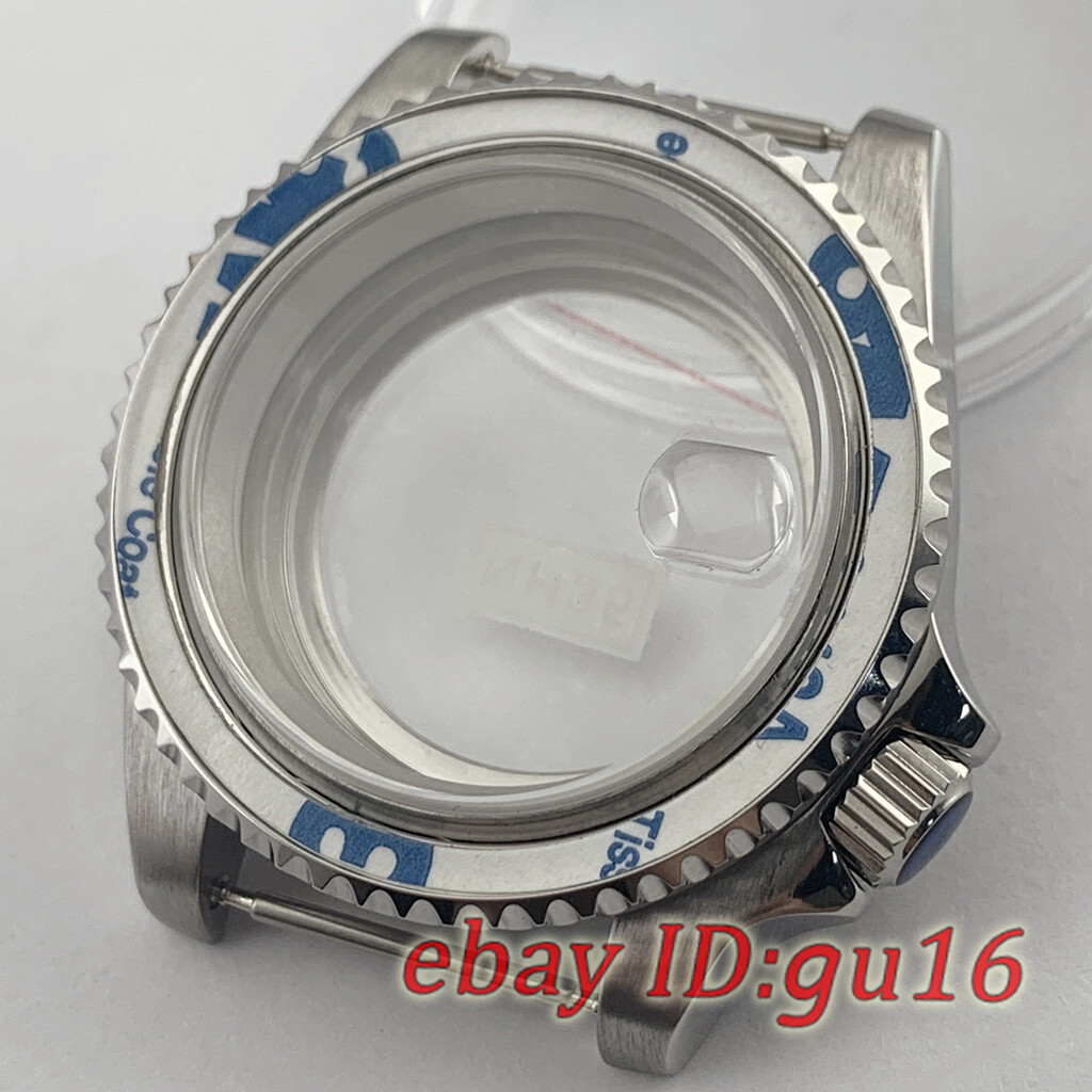 40mm Sapphire Glass 3.8 O’clock Watch Case Fit NH35 NH36 Miyota8215 ETA2836/2824