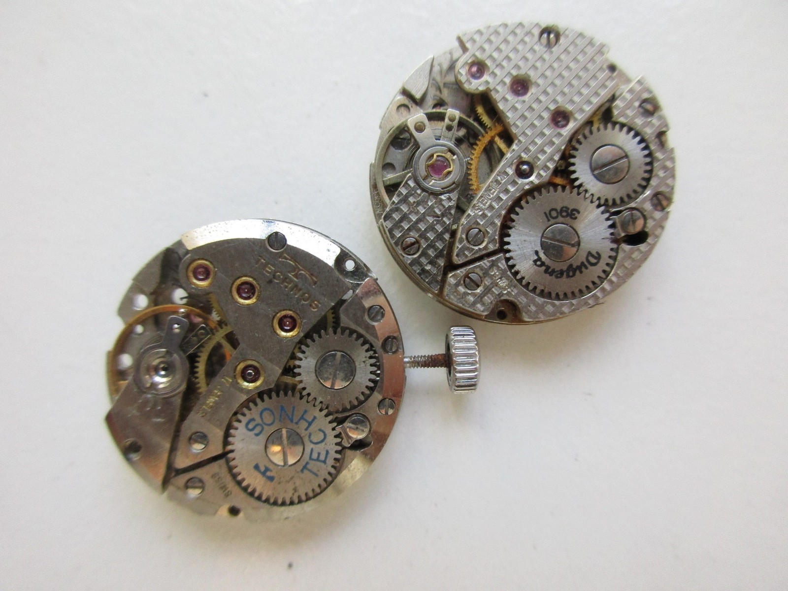 Unitas cal. 6365N Swiss vintage watch movements – for use of parts