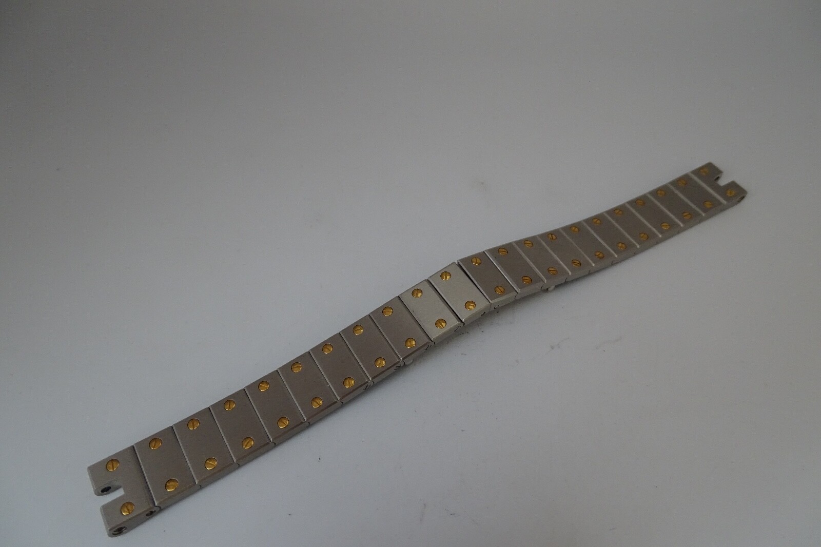 Cartier Santos Ronde 18k Gold & S. Steel Bracelet Original 12mm
