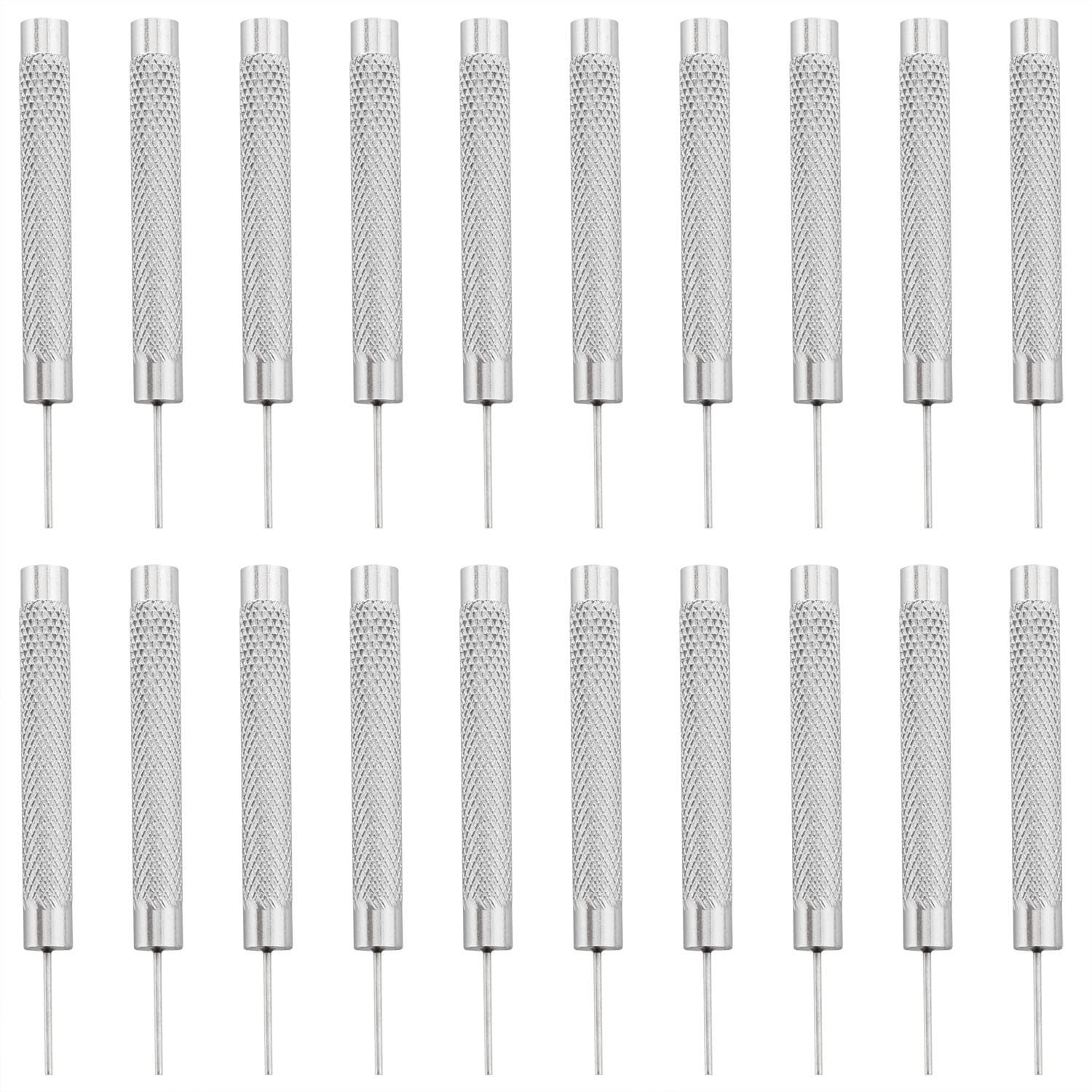 20pcs Watch Band Punch Pin 0.8mm Bracelet Link Remover Repair Tool for Riveti…