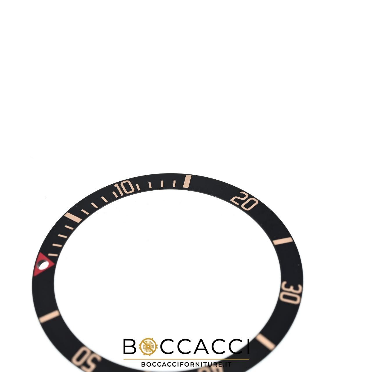 TUDOR Black Bezel Insert (Missing Dot) For Black Bay ref. 79030n (EXCELLENT S…