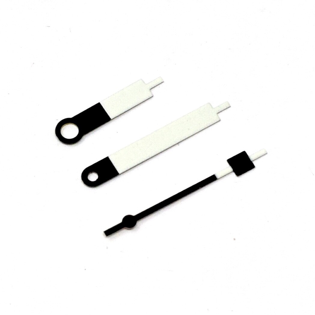 Sinn U1 Style Watch Hand Set – Black/White – CT8117