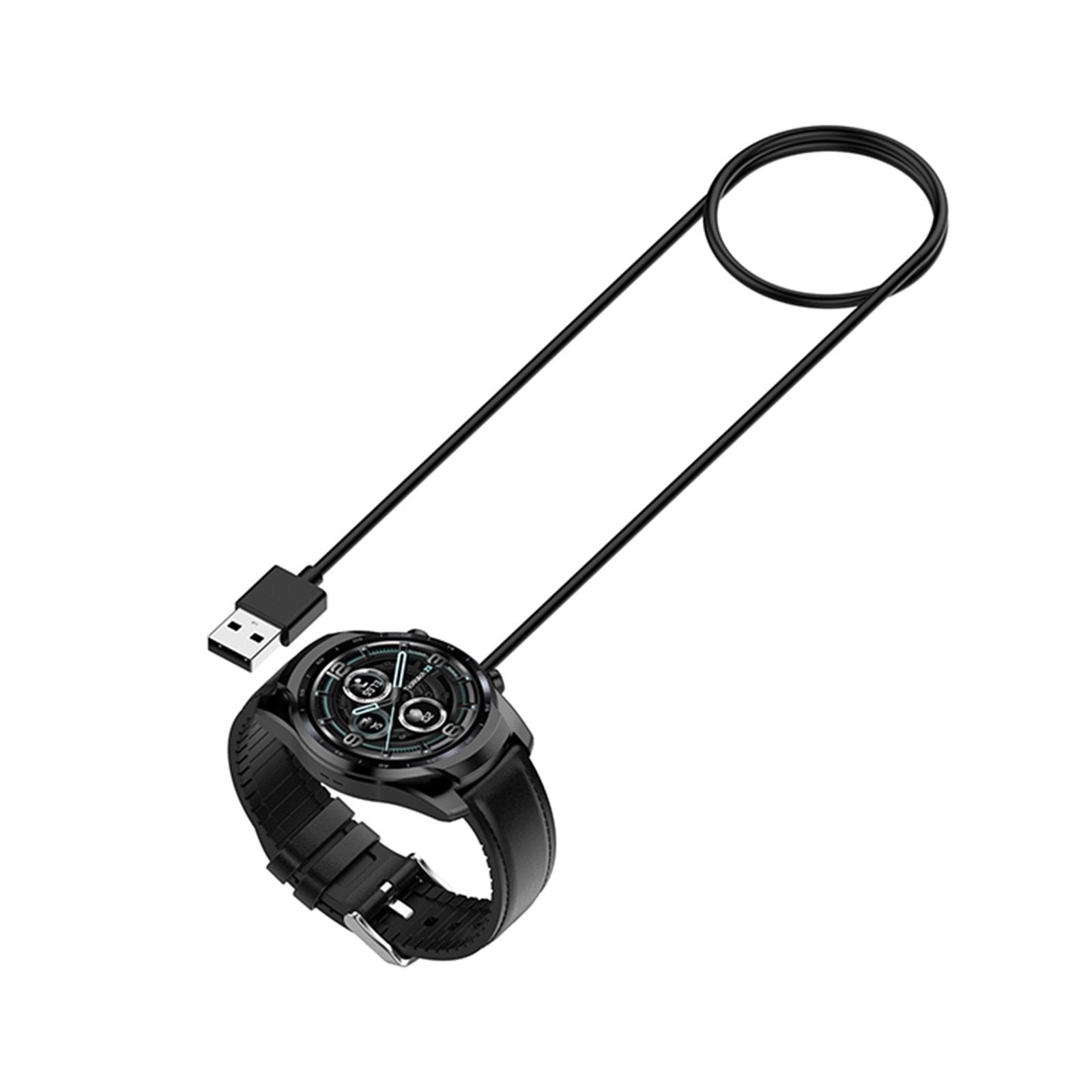 1m Magnetic Probe Type Watch Charging Cable For Ticwatch Pro5/ Pro X/ E3/ Pro3