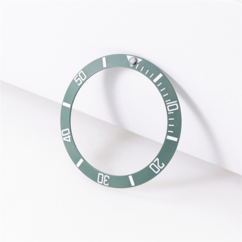 38mm Full Luminous Watch Ceramic Bezel Insert For SKX007/009 Submariner