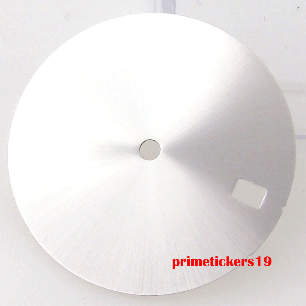 28.5mm Sterile Watch Dial Face Sunburst Date Window Hands Set Fit NH35 Movement
