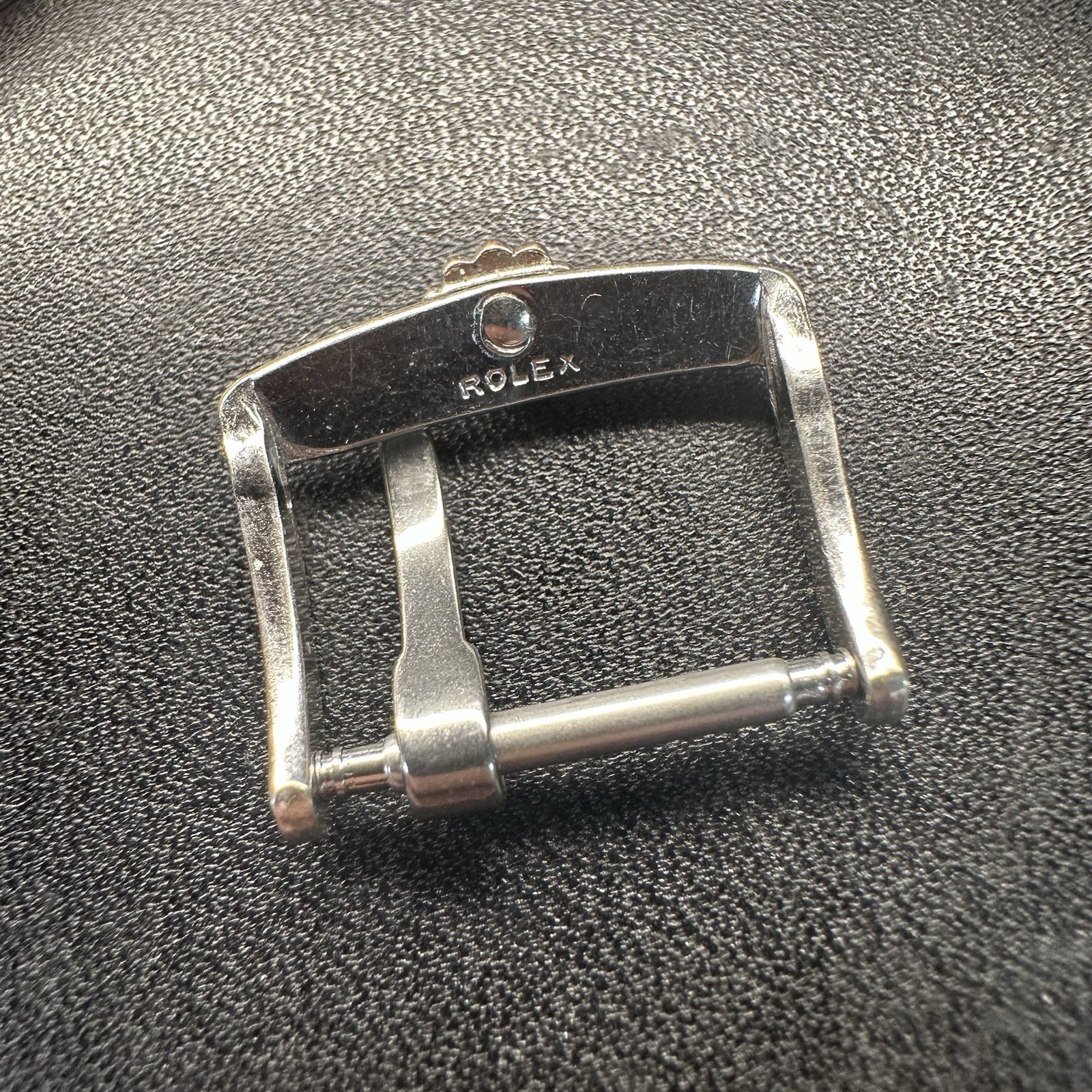 1960s Rolex 16mm Steel Strap Buckle Clasp Vintage (2O8)