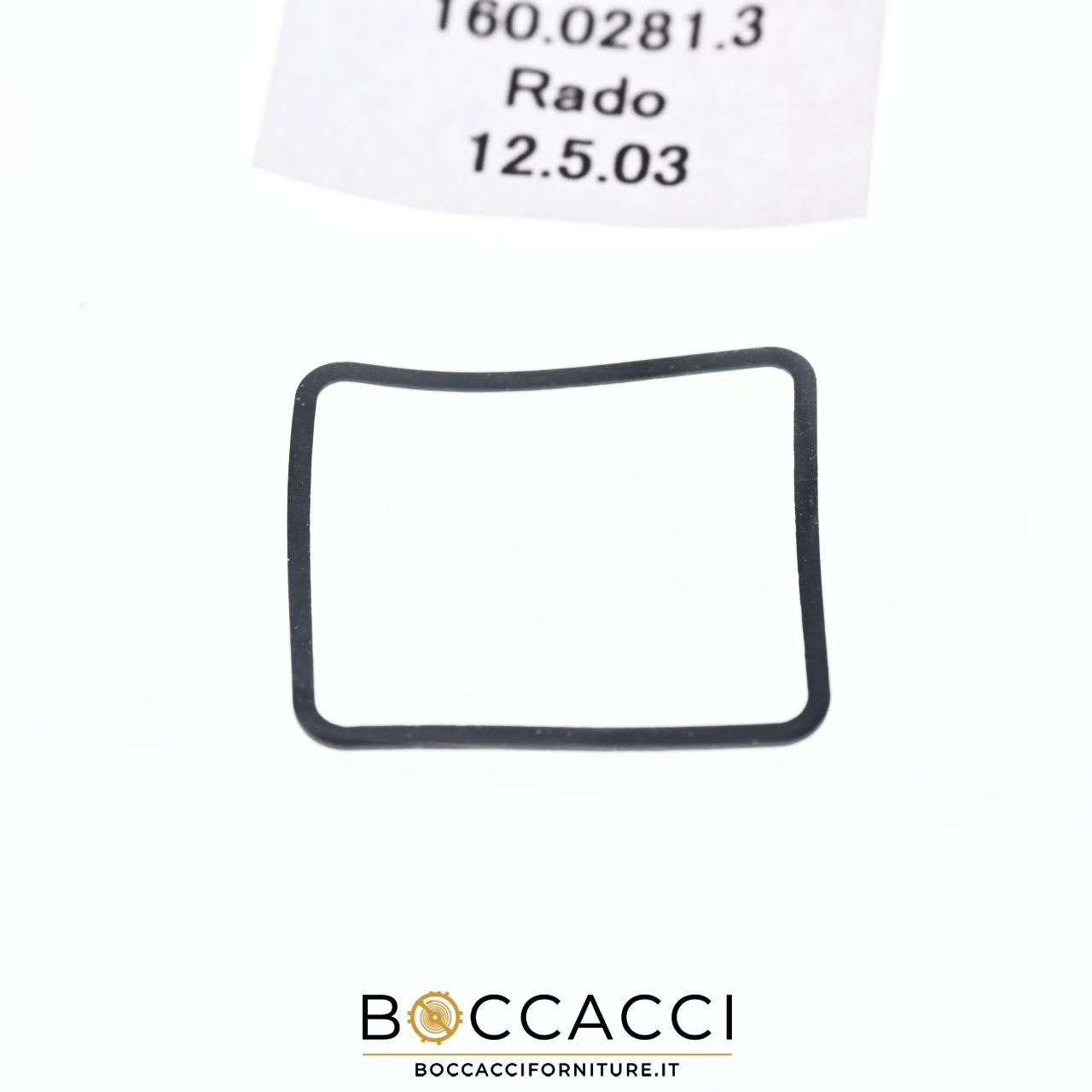 GENERIC Compatible Caseback Gasket for Rado 81 160.0281.3 (NEW)