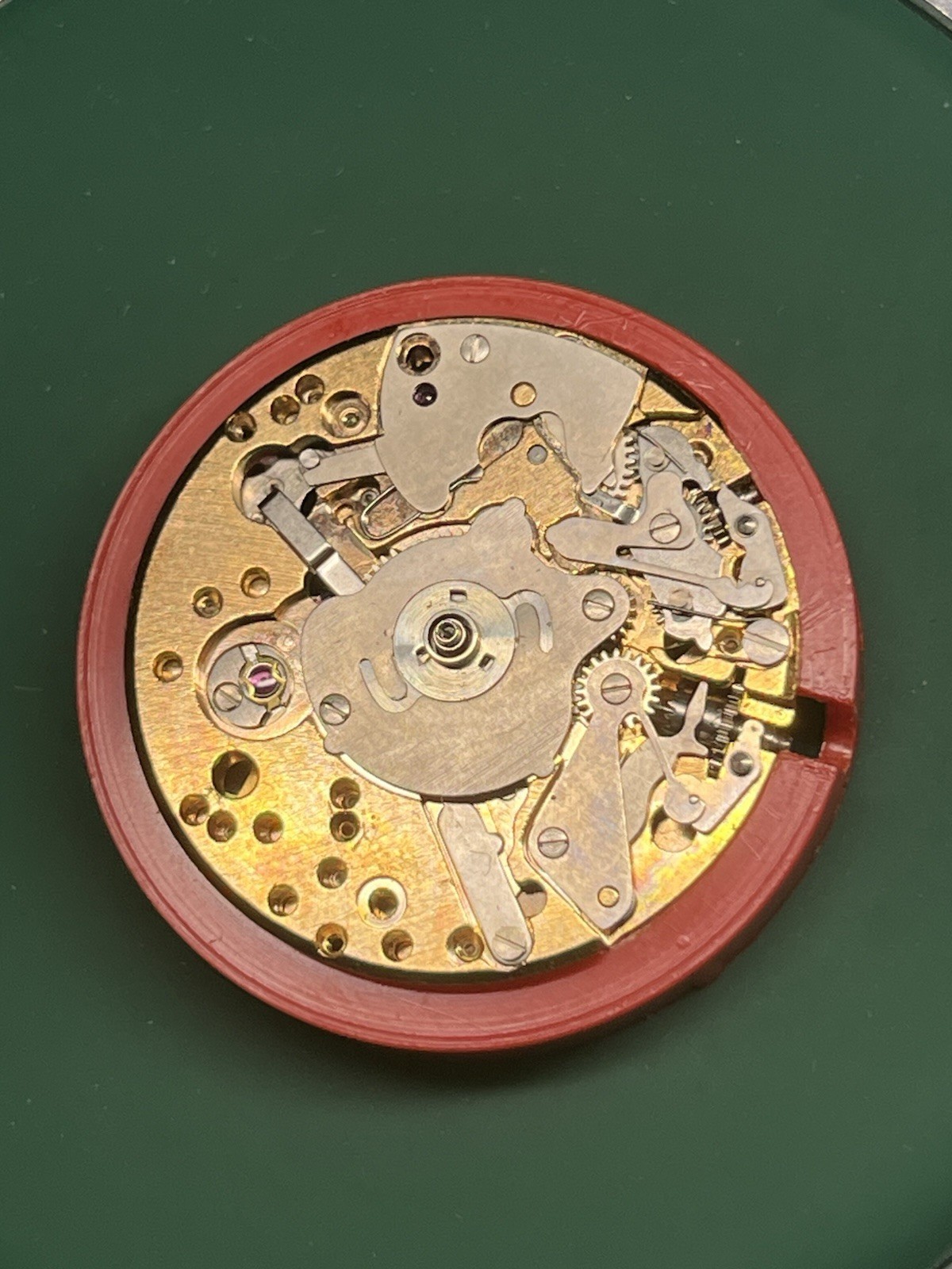 NOS RUNNING Elgin Cal. 978 Manual Alarm Watch Movement 17j