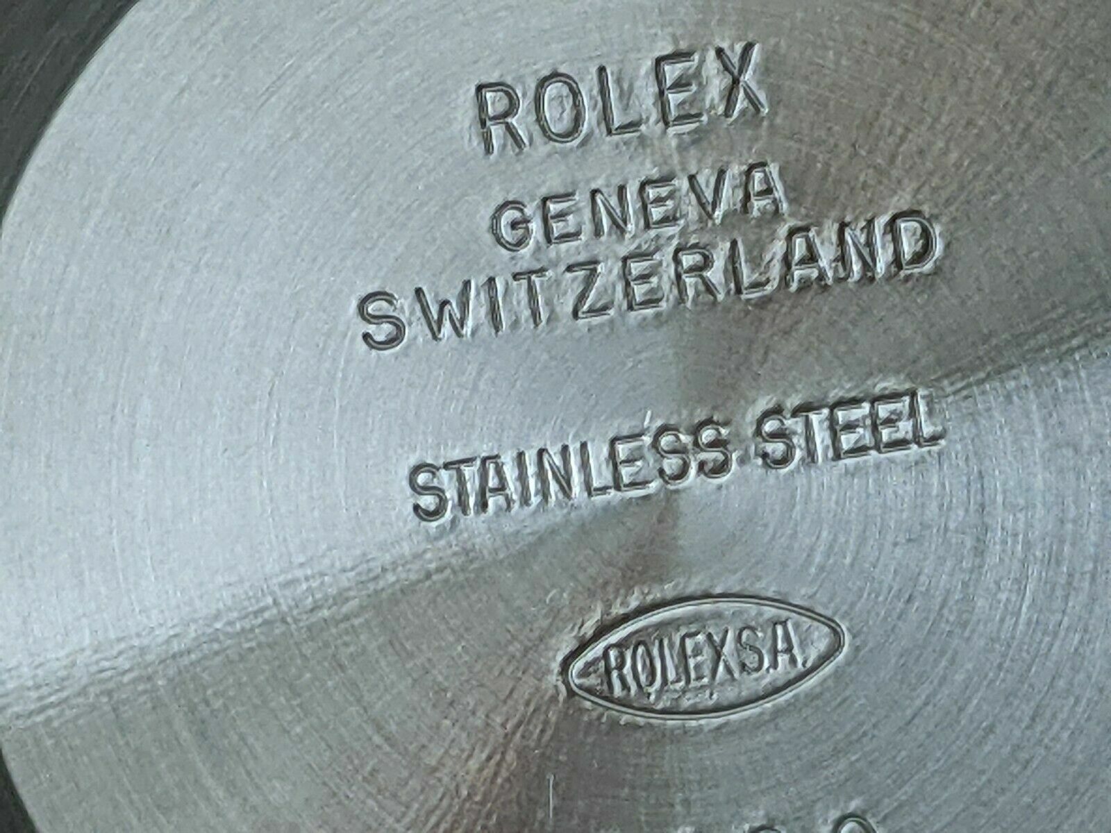 Rolex 16570/16700/16710/16713 Stainless Steel Cutty Sark Engraved 2180 Case Back
