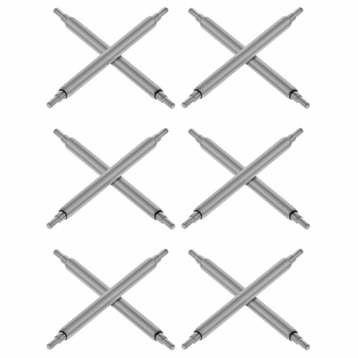 6 SPRING BAR PIN FOR ROLEX WATCH BAND STRAP OLD DATE-19MM 6694 D/SHOULDER 78351
