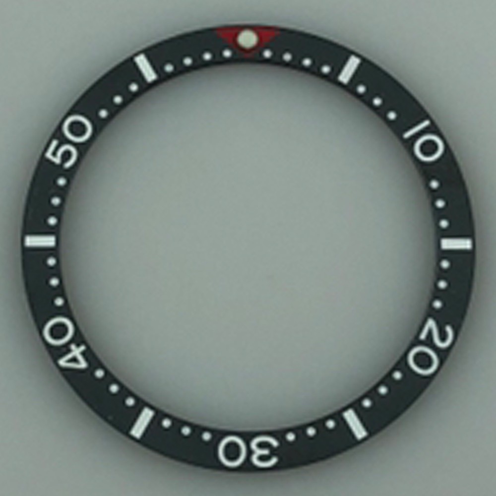 38mm*31.5mm Ceramic/Stainless Steel Bezel Green Gray Black Blue Watch Parts