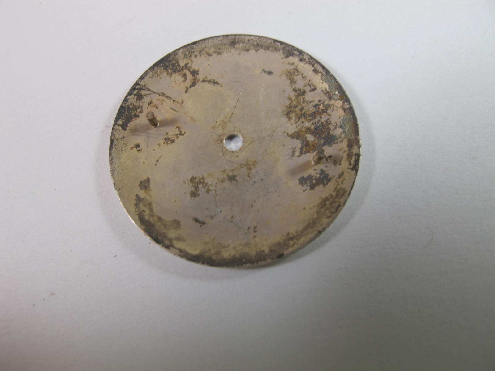 BENRUS 3 STAR SILVER DIAL FOR SLEF WINDING CHRONOMETER 28MM OLD STOCK