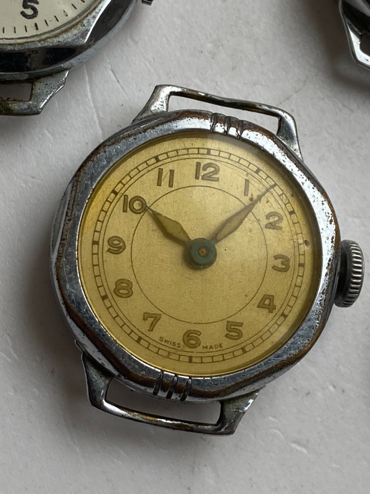 VINTAGE WOMEN WRIST WATCH FOR PARTS LOT MIX WWII MILITARY STYLE INGERSOLL