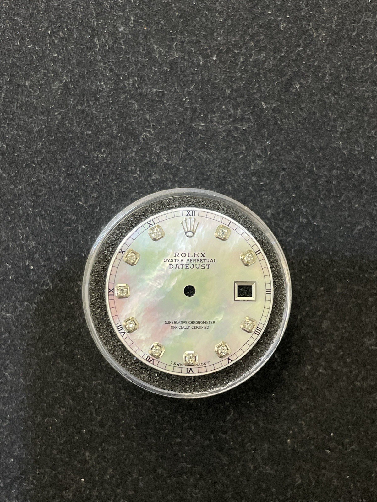 Custom Rolex Mother of Pearl Diamond Datejust 36 Dial 16234, 16014, 16200