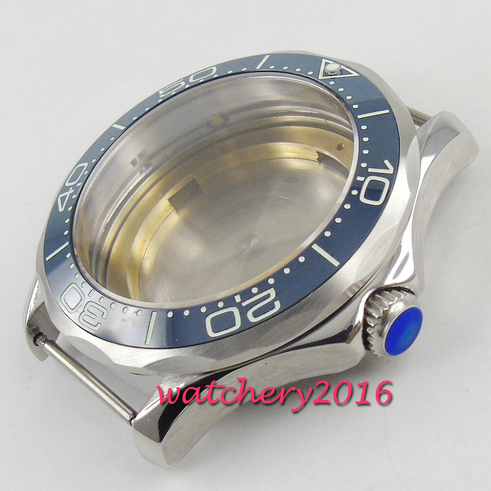 Fits NH35A Miyota 8215 DG2813 ETA2824 PT5000 Sapphire Watch Case Ceramic 41mm