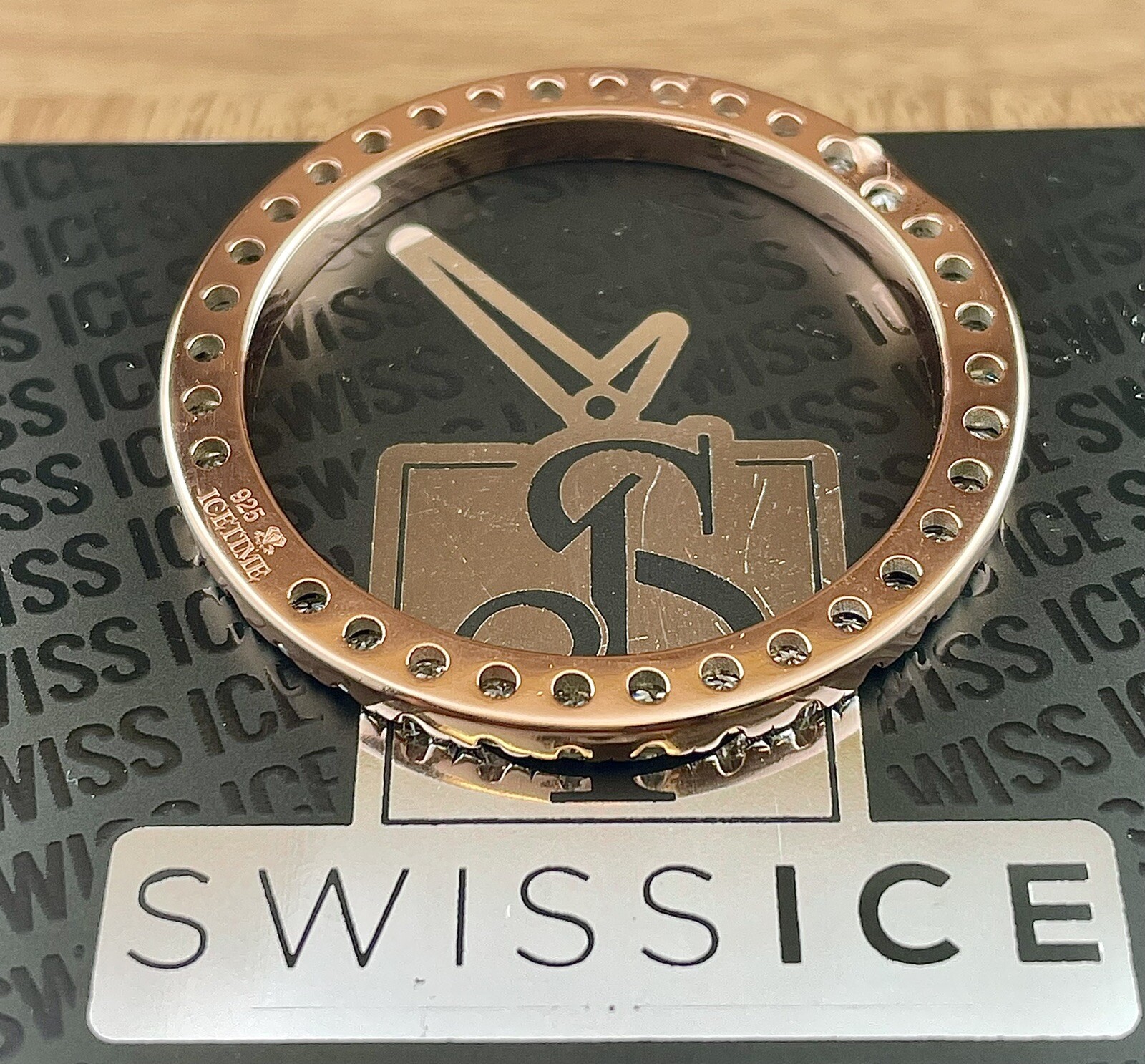 3.50 Carat PRONG Diamond Beze Rosę Gold Plated FOR Rolex 36mm Datejust Oyster