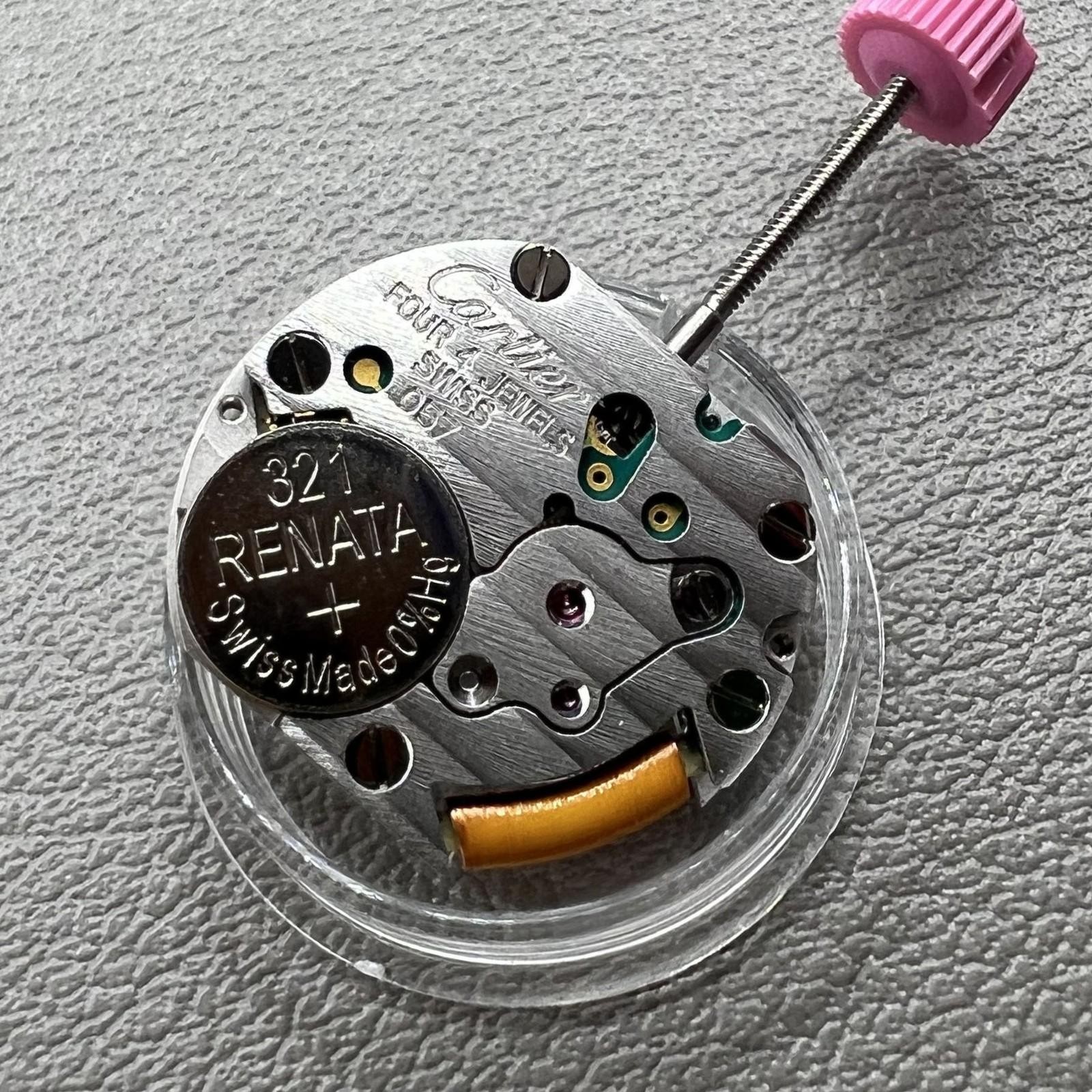 Swiss Original Cartier CTR-057 Quartz Movement
