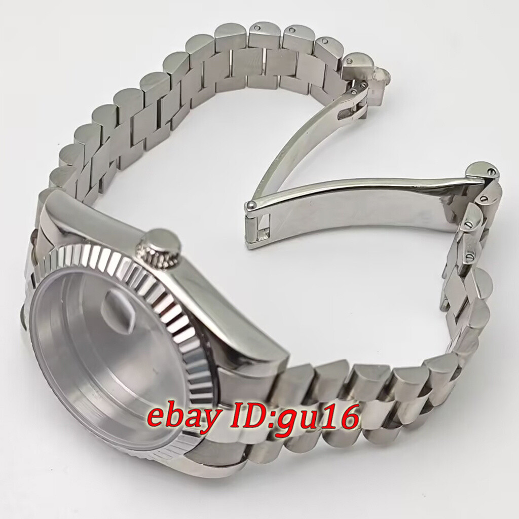 38mm Fit NH35 NH36 ETA 2824/2836 Miyota DG2813 3804 President strap