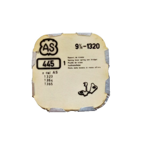 AS 1320 Setting Lever Spring Set Bridge watch part 445/664 SEE INTERCHANGE LIST