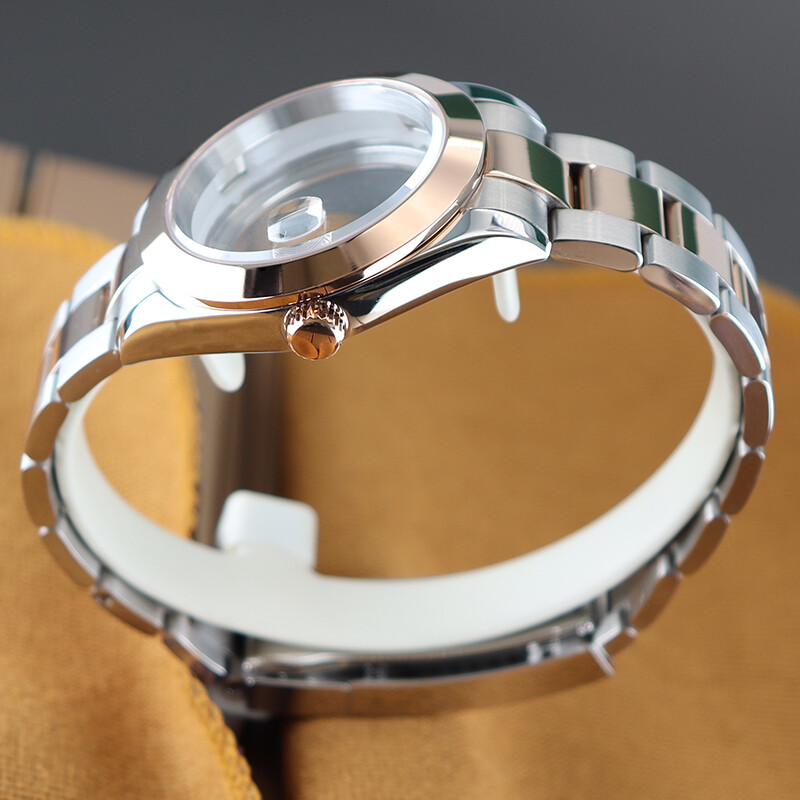 36mm 39mm Watch Case Classic Datejust Mod Inclined Bezel For Seiko NH35 NH34/36