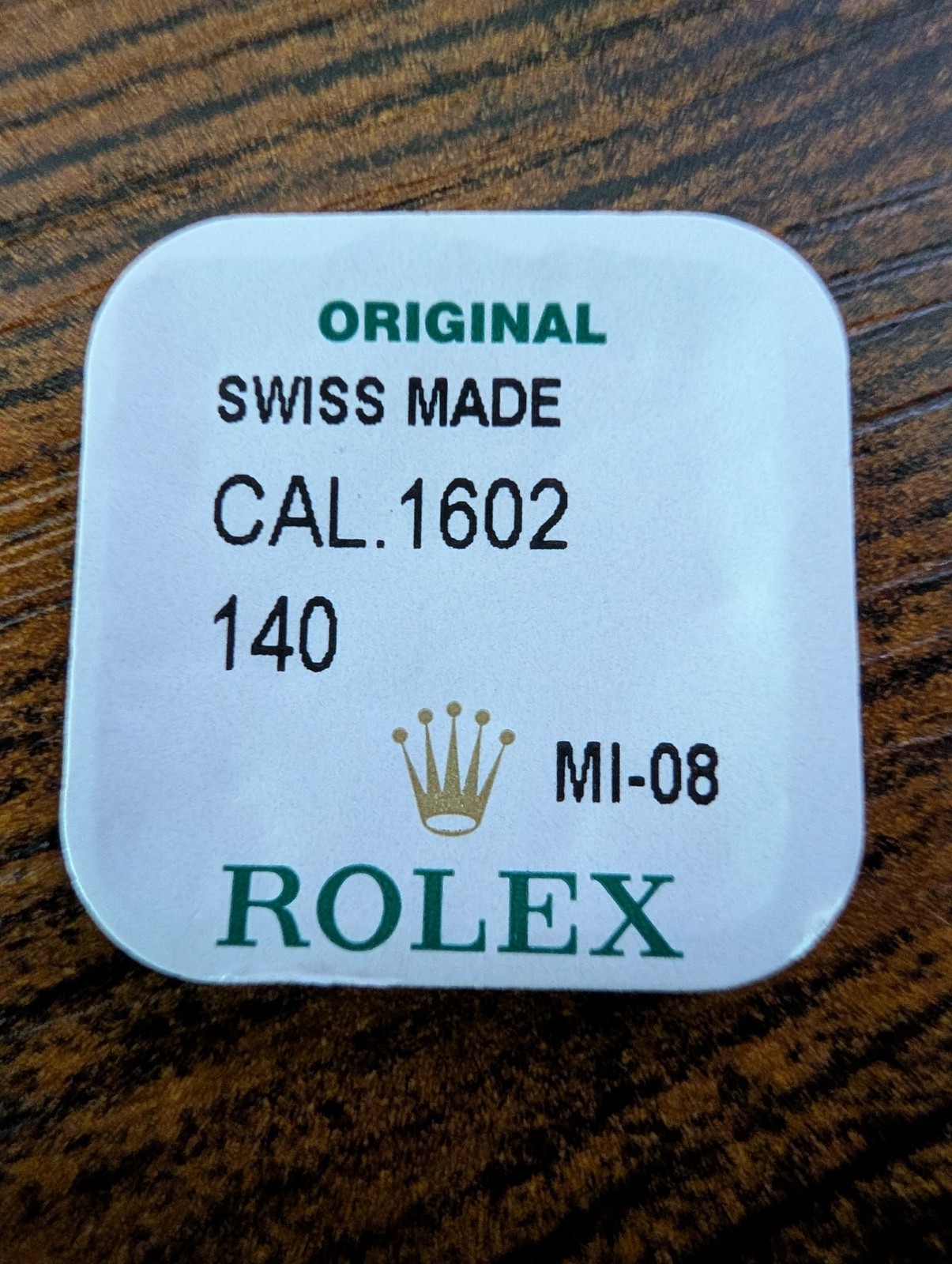 ROLEX-BRIDLE(5-PACK)-FACTORY SEALED-CAL 1602 PART 140