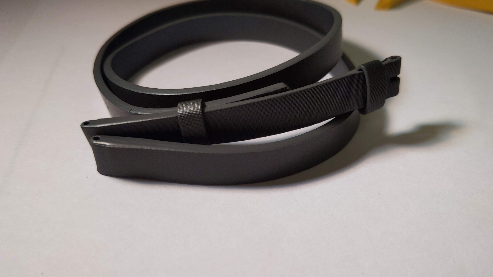 Calvin Klein Grey/Gray/Gris Band/Strap Stylish 9mm at the watch, 9mm.