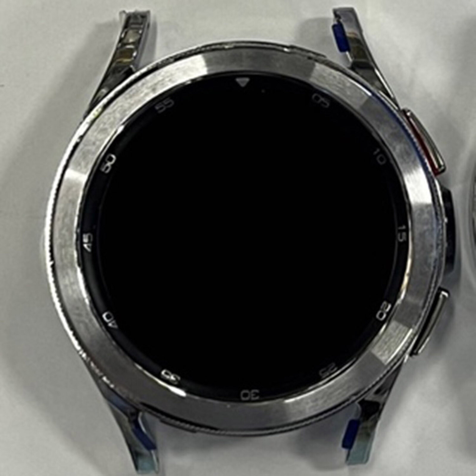 LCD Display Screen w/ Frame w/ Battery Cover for Samsung Galaxy Watch4 Classic