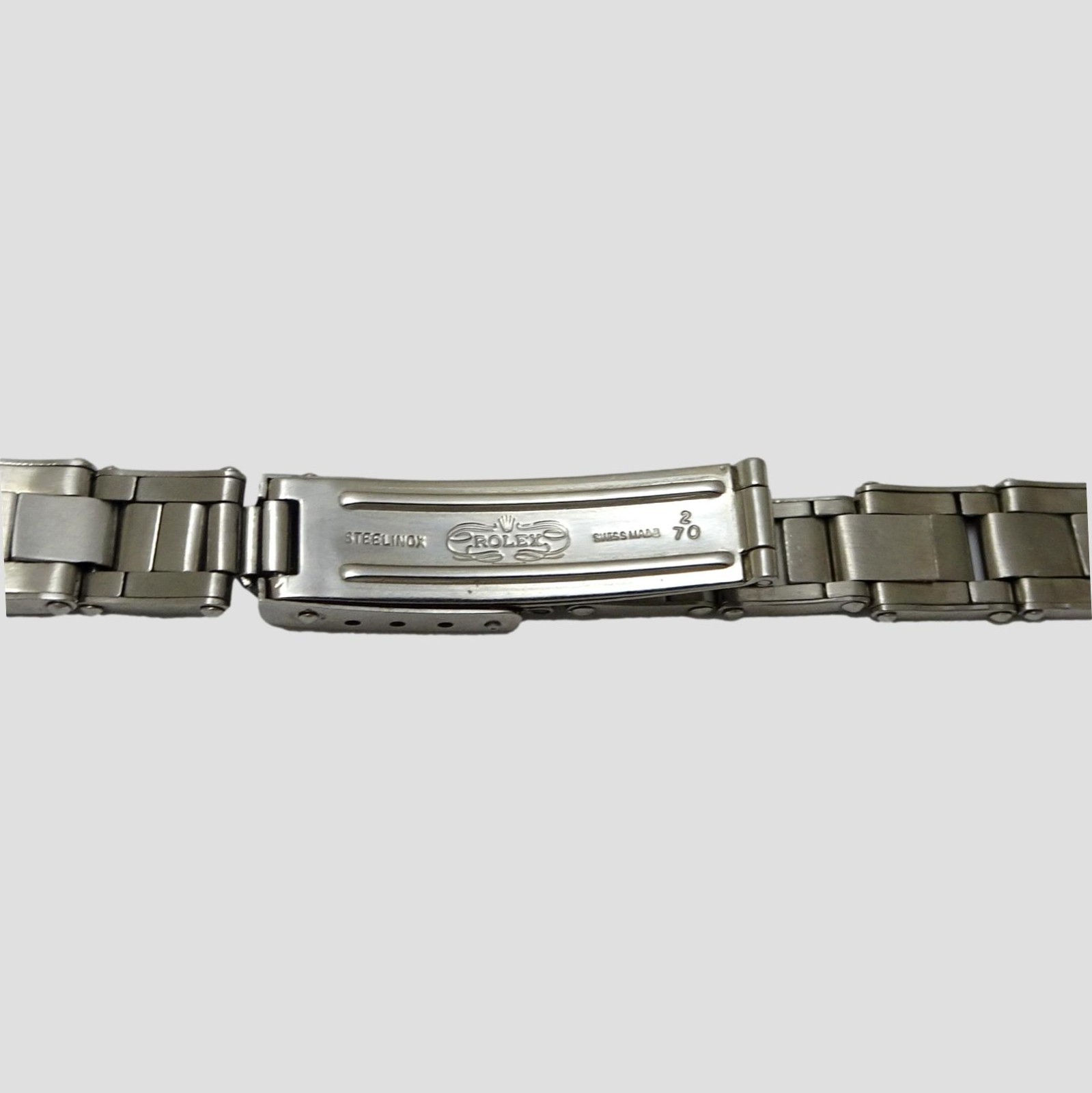 1970 Ladies Rolex Oyster Date/No Date Stainless 13mm Watch Band 6916,6917