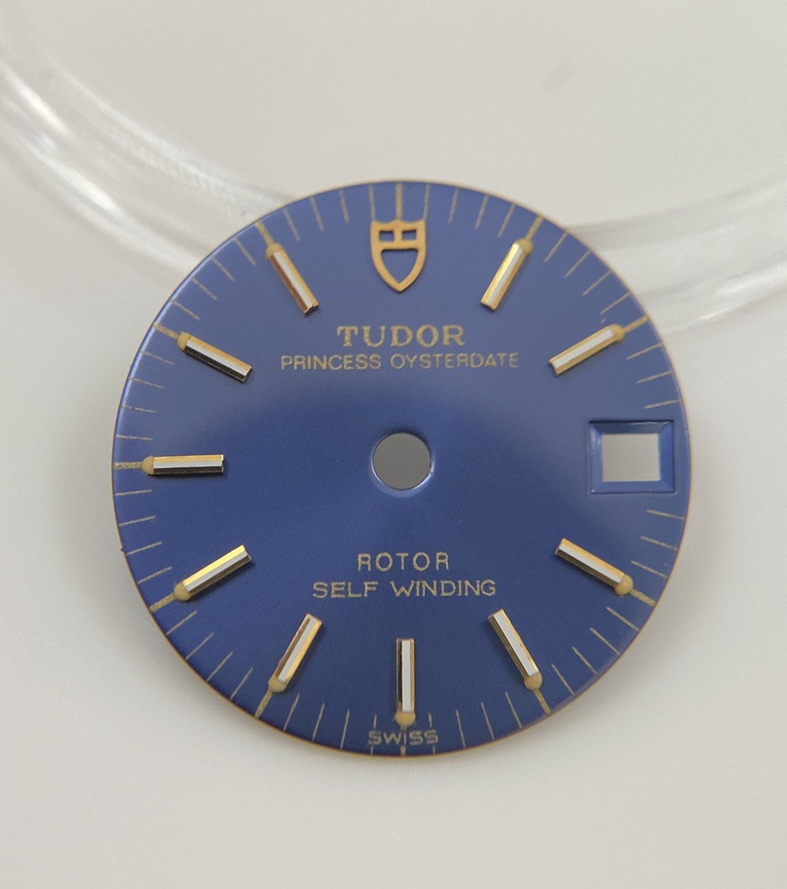 Genuine Tudor Prince Oysterdate Rotor Blue/Gold Cal. ETA 2651/2671 Ladies Dial