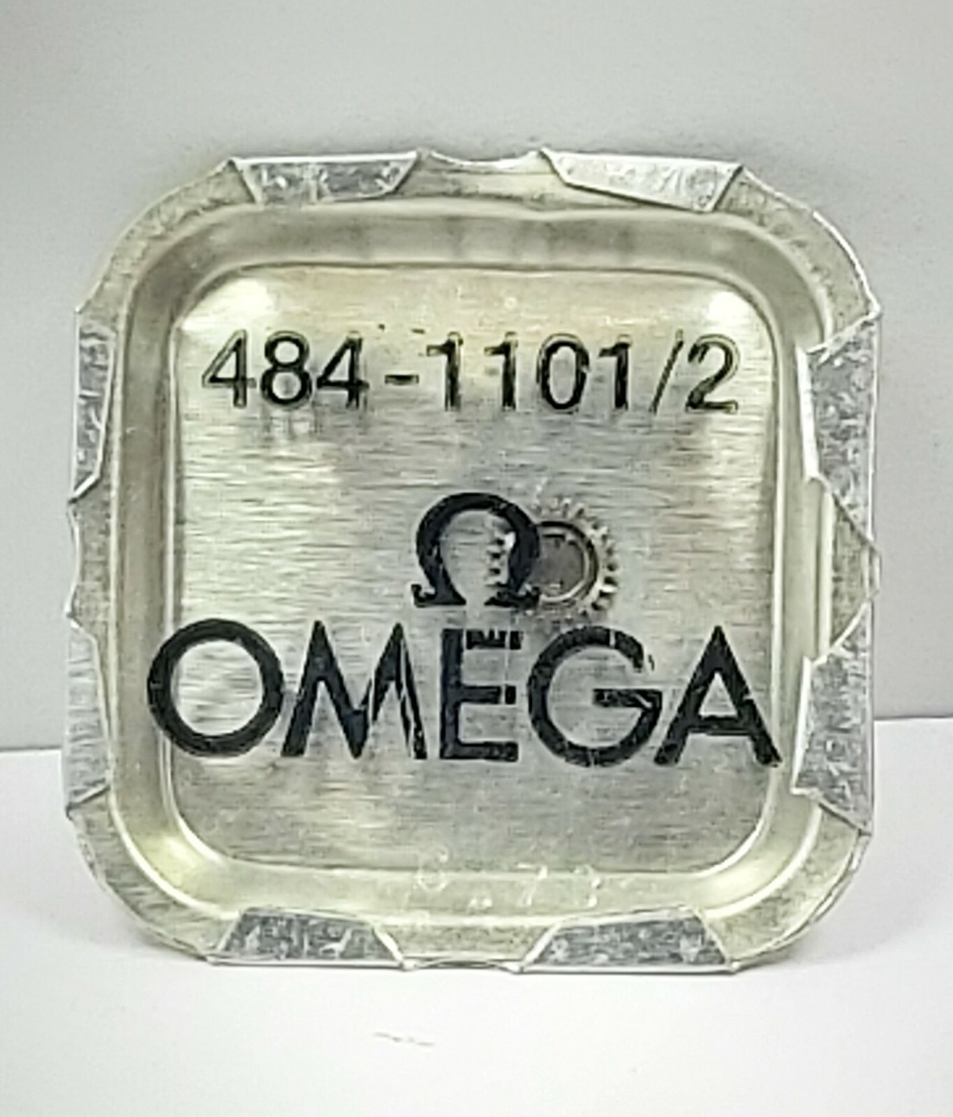 Original Omega Spare Part No.484-1101/2, Cal. 484 Crown Wheel & Core. Sealed NOS