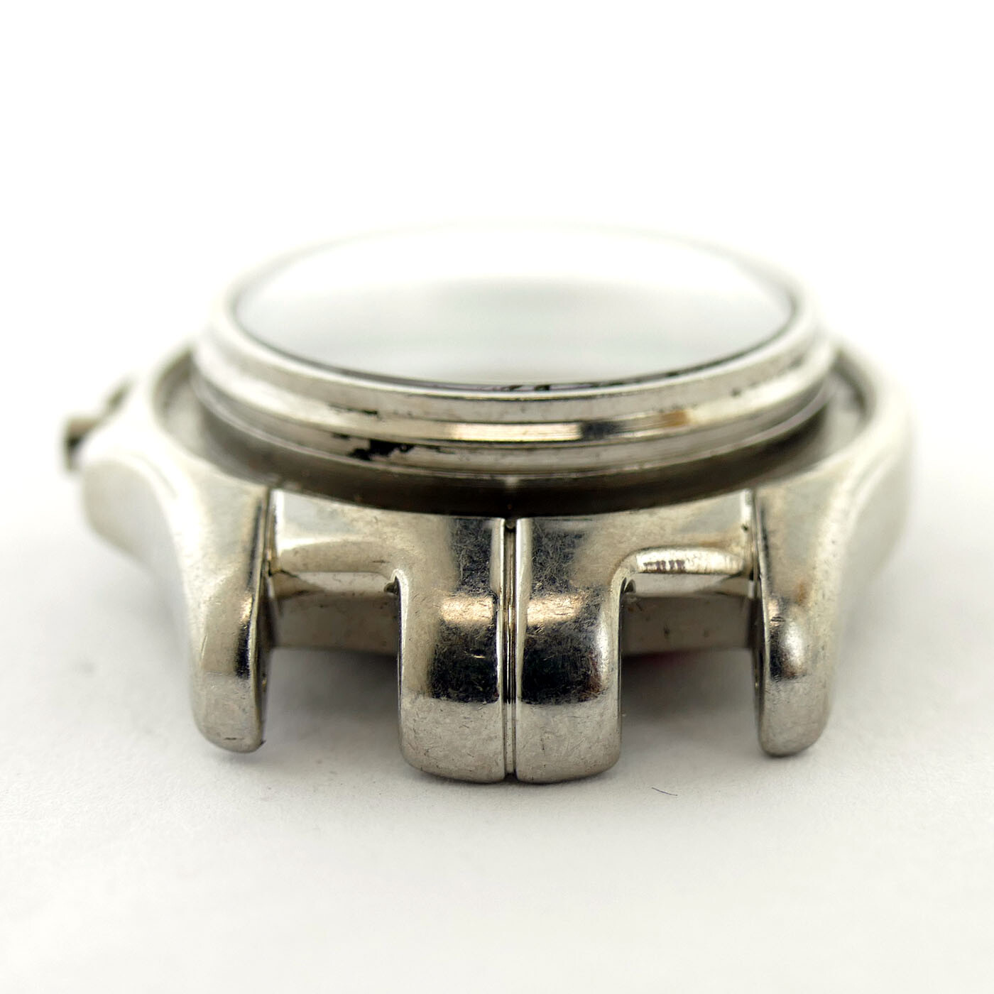 TAG HEUER WT1353 LINK STAINLESS STEEL MIDSIZE WATCH CASE FOR PARTS OR REPAIRS