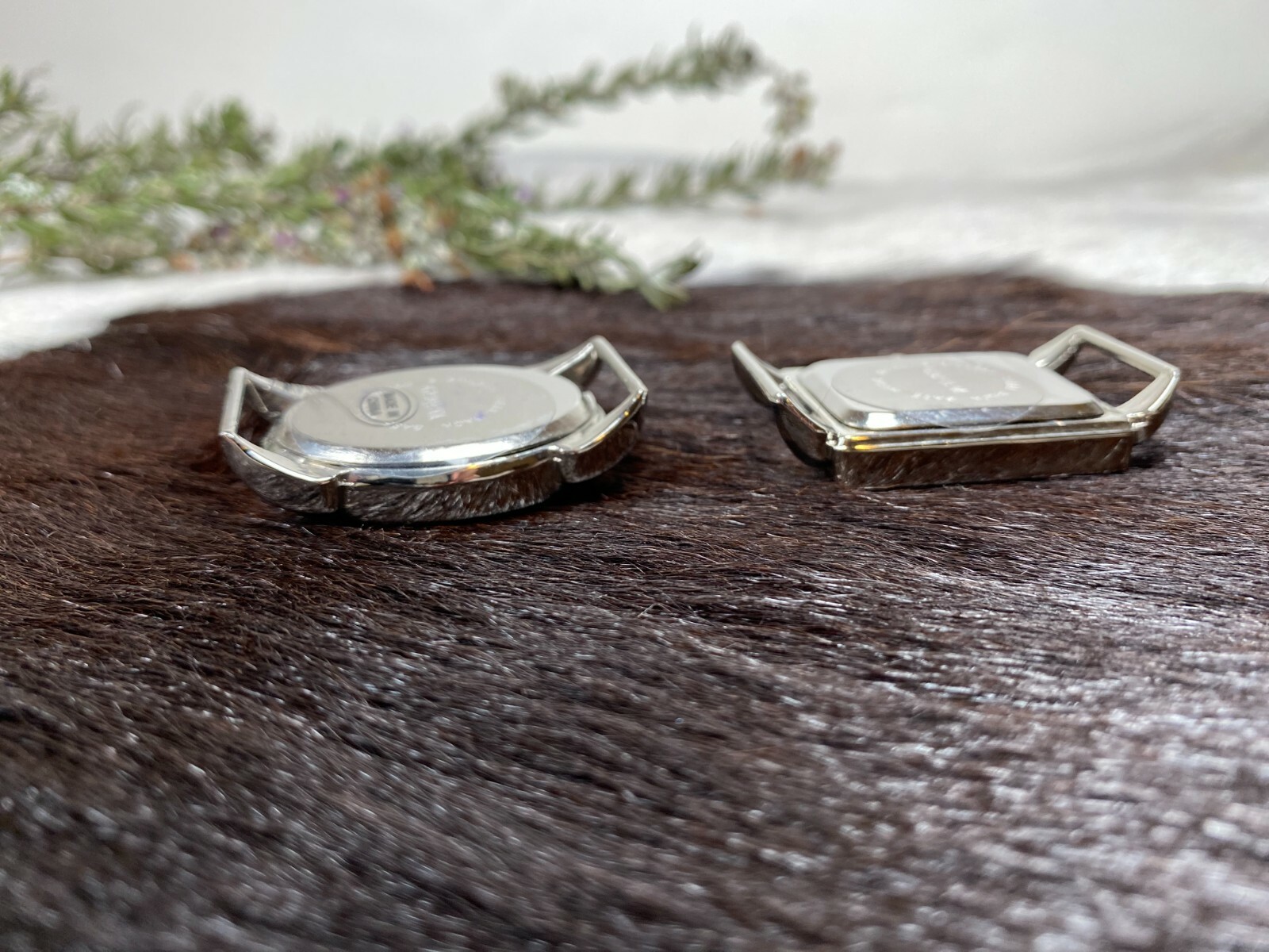 Watch Faces for Beading Ribbon Oval Rectangle Big Surface Battery 10 pcs