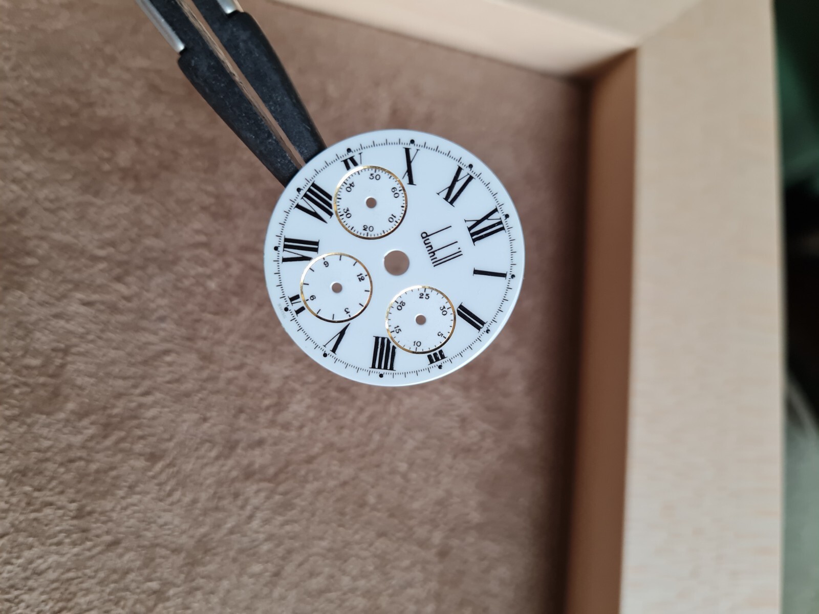 Dunhill Millennium Chronograph Dial White 27mm