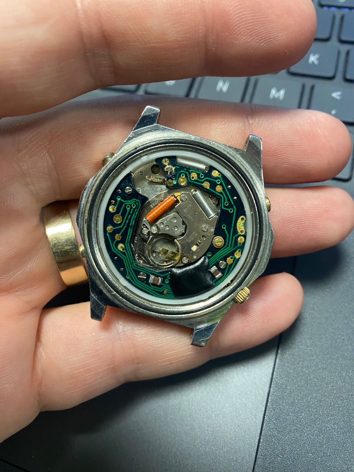RONDA HARLEY Cal 763 Chronograph Module for parts/restore