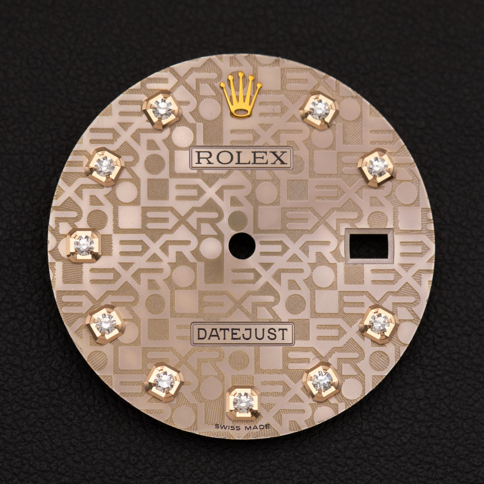 Rolex Dial Original Salmon Computer Diamond 36mm for Datejust Watches