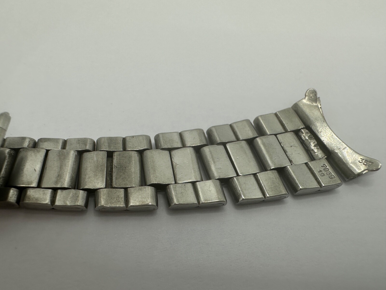 ORIGINAL Rolex 7835 Steel Band Bracelet 19MM 357 Endlinks good length,