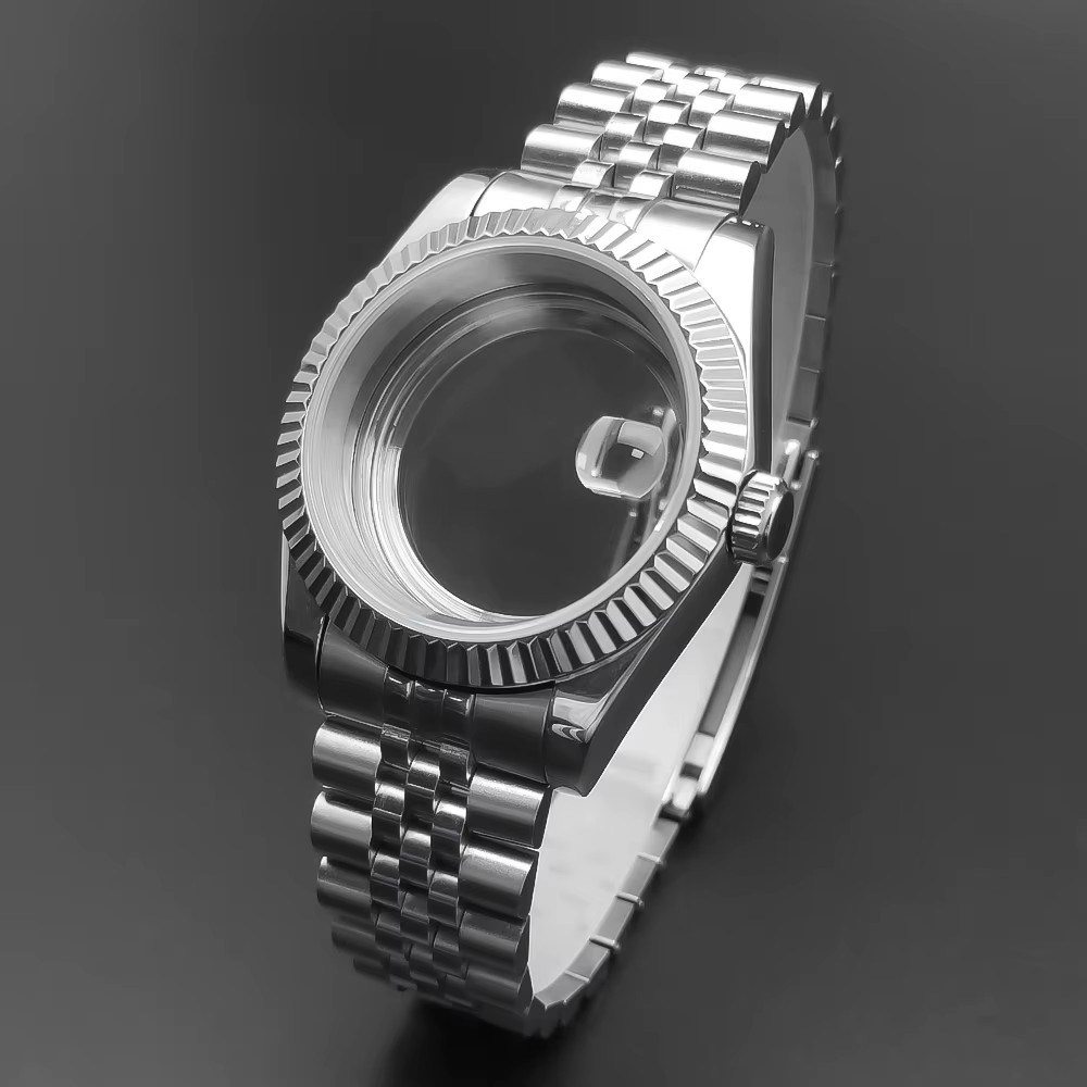 36/39Mm Sapphire Glass Watch Case Fit NH35 NH36 NH34 ETA2824 2836 Mingzhu DG2813
