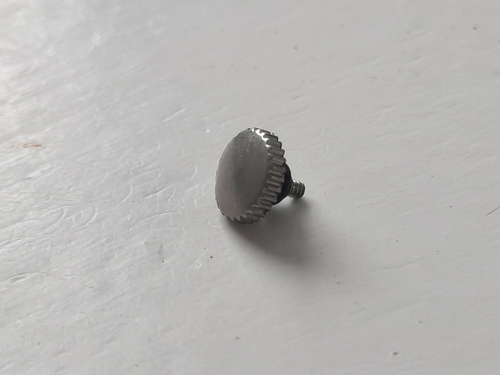 Genuine NOS Seiko 45M01NS Crown for Seiko 7625-8030, 7625-8031, 7625-8033