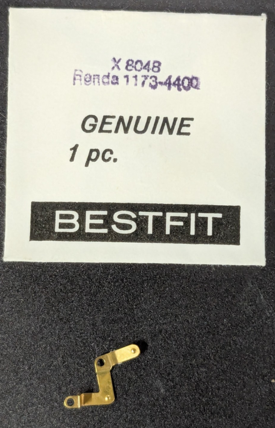 NOS Ronda 1173 Quartz Watch Replacement Battery Clamp Part 4400 Bestfit X/8048